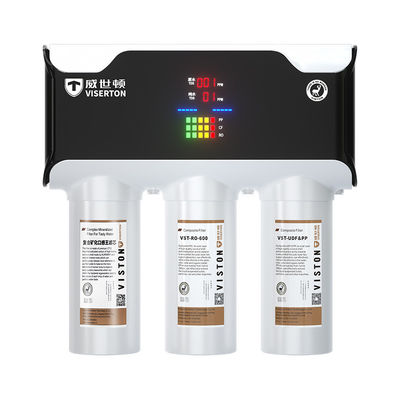 Filtro de agua de ósmosis inversa del agua potable debajo del fregadero 800 OEM de 1600 Gpd
