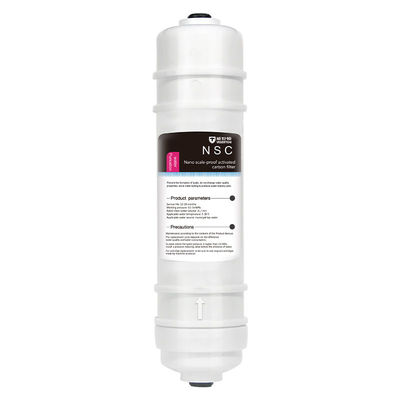 Accesorios para purificadores de agua Nsc Filtro de carbón inhibidor de escala nana