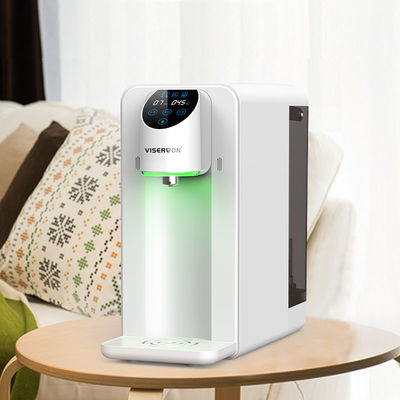 7 Opciones de temperatura Máquina de agua rica en hidrógeno Compresor de refrigeración Dispensador de agua caliente y fría