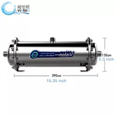 filtros de agua de acero inoxidables de la membrana del uF del cárter de los filtros de los cartuchos 0.01um para beber