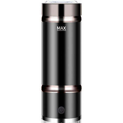 Inhalador de hidrógeno portátil de 350 ml Botella de agua de hidrógeno inteligente