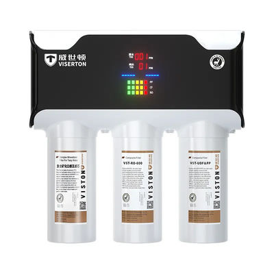 Máquina de purificación de agua de alta corriente para beber directamente bajo el fregadero 600G