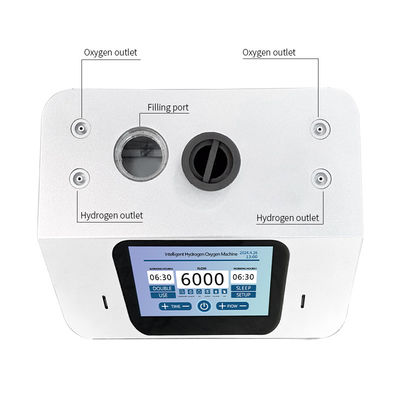 Generador PEM 6000 ml/min Máquina de inhalación de hidrógeno con pantallas táctiles Estilo personalizable