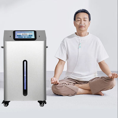 Máquina de inhalación de hidrógeno de 6000 ml de capacidad para una terapia PEM efectiva a 110-240V de voltaje