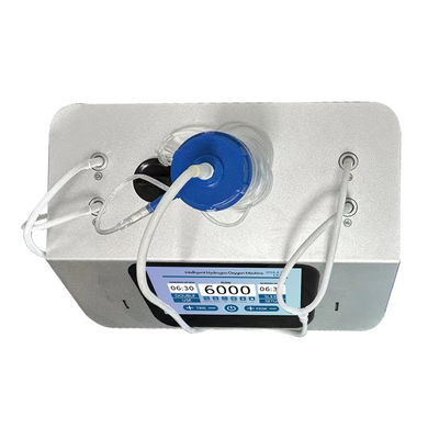 Máquina de inhalación de hidrógeno con pantalla táctil Pem Respiración de oxígeno hidrógeno 6000 ml