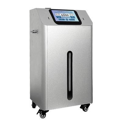 Máquina de absorción de hidrógeno de 6000 ml con panel táctil y membrana DuPont