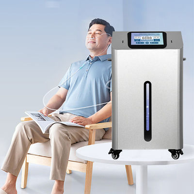 Máquina de inhalación de hidrógeno de alta pureza 4000ml H2 2000ml O2 con pantalla táctil inteligente