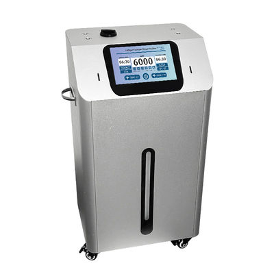 Las pantallas táctiles todo en una máquina de terapia de inhalación de hidrógeno 99,99% de salida de hidrógeno pureza logotipo personalizable 6000ml/min