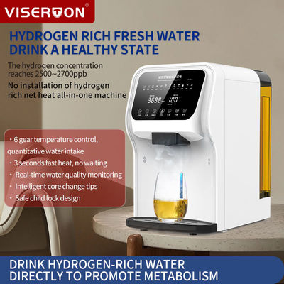 Dispensador directo de agua potable con hidrógeno versátil con sistema de ósmosis inversa