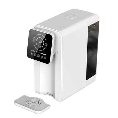 Máquina de agua alcalina caliente y fría totalmente automática con materiales ABS CE ROHS NSF CB SAFETY MAKR Certificado y pieza de repuesto gratuita
